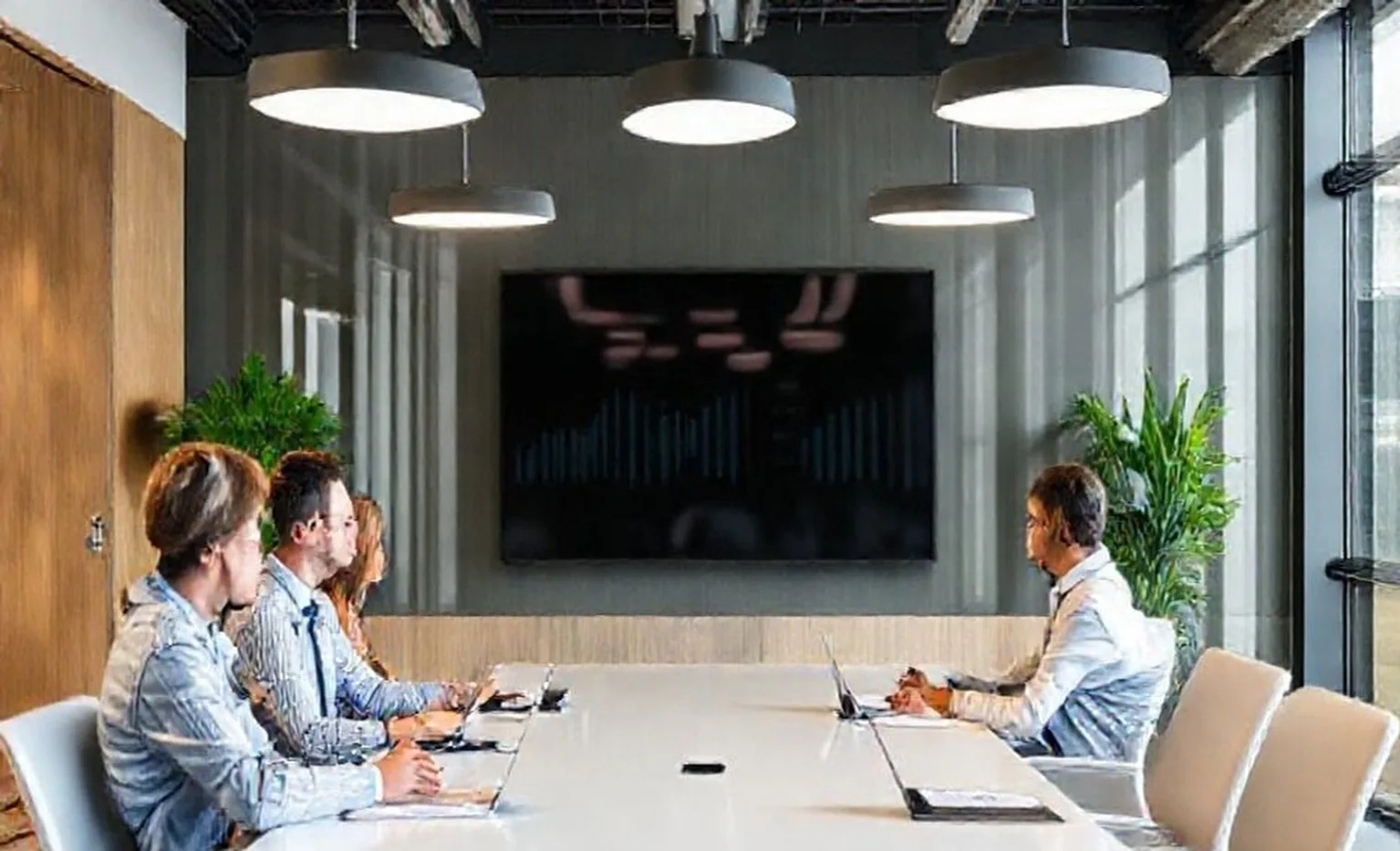 Financial operations meeting with modern approach