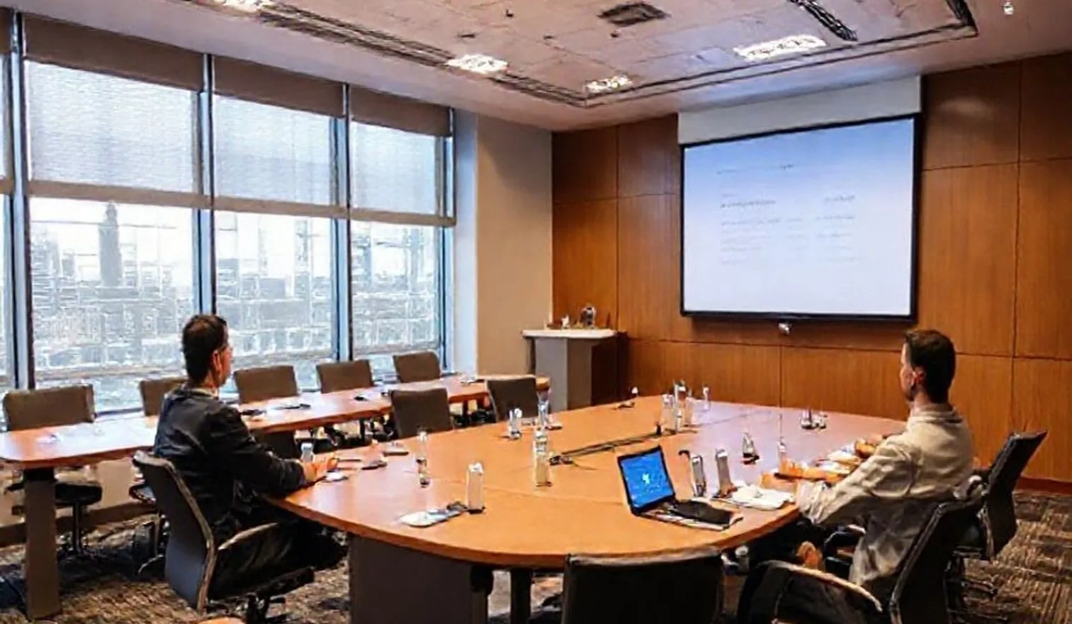 Treasury management training room session